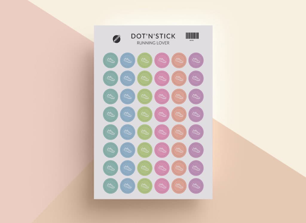 Aquarell Planer Aufkleber – Bunte Sticker Für Bullet Journal, Kalender & Notizen