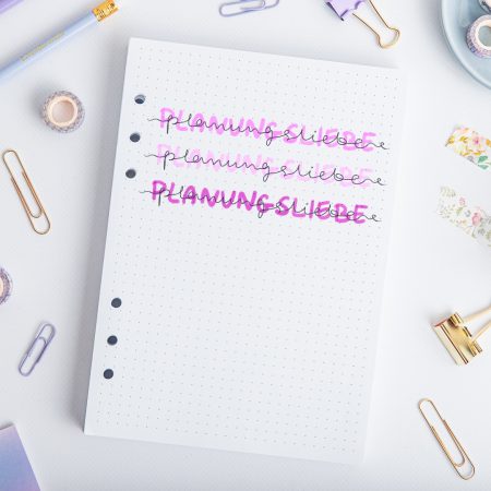 Ringbuch Einlagen Bullet Journal