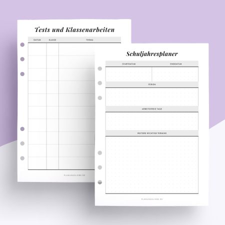 Ringbuch-Einlagen Sekundarstufe
