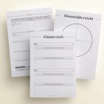 Budget Planner Ringbuch Einlagen