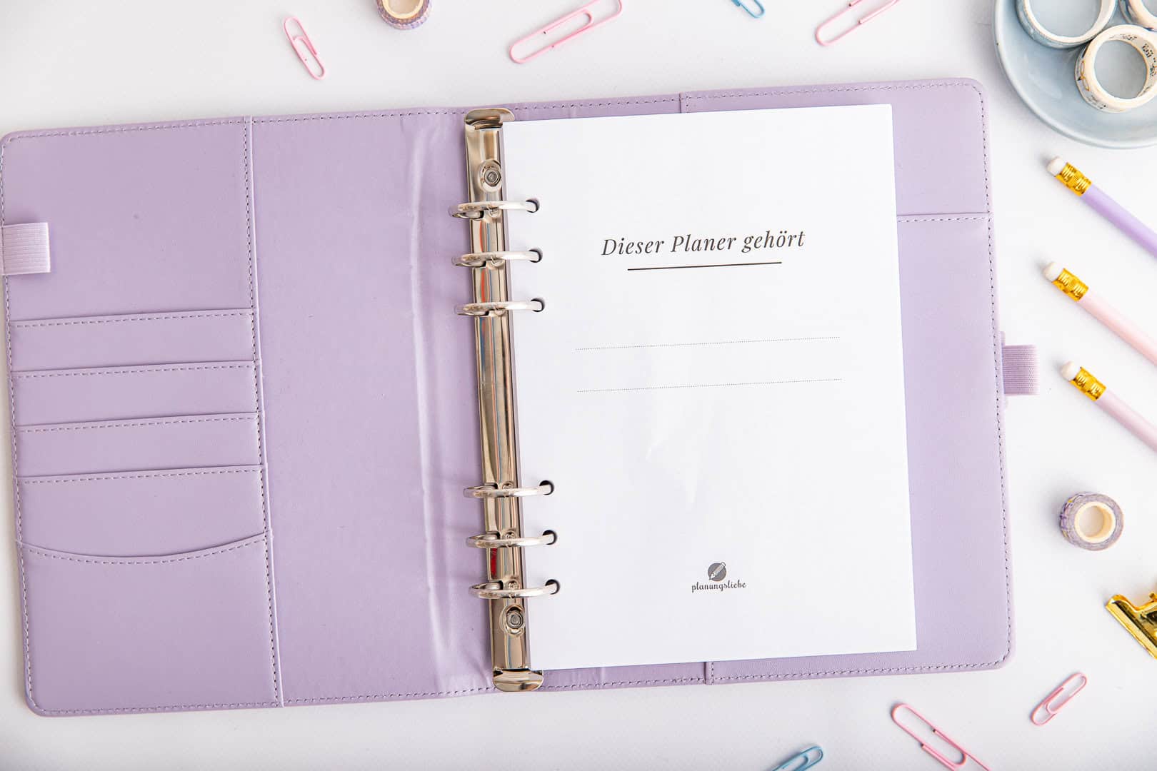 Titelblatt fuer Kalender Organizer