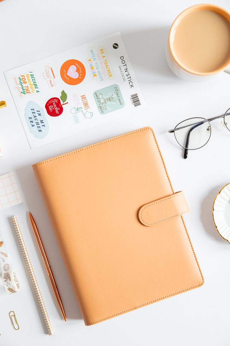 Organizer mit cover latte