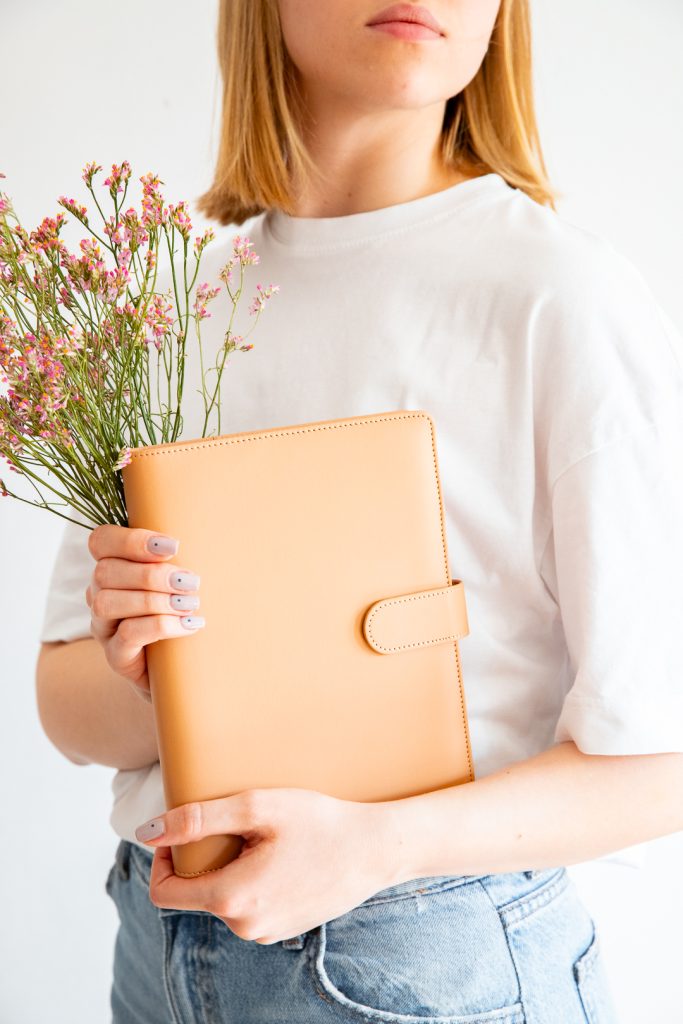 Organizer mit Latte Cover - Komposition