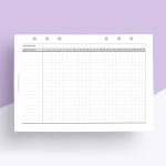 Habit tracker - Ringplaner Einlagen