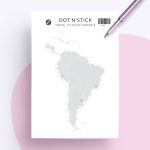 “Travel to South America” Planer Aufkleber