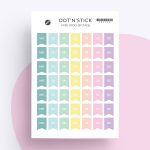 “Mini Wochentage” Planer Aufkleber