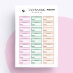 “Rechnungen” Planer Aufkleber