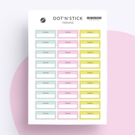“Termine” Planer Aufkleber