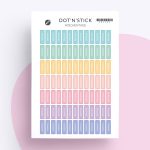 “Wochentage” Planer Aufkleber