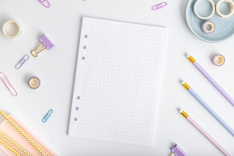 Ringbuch Einlagen A5 – Kariert