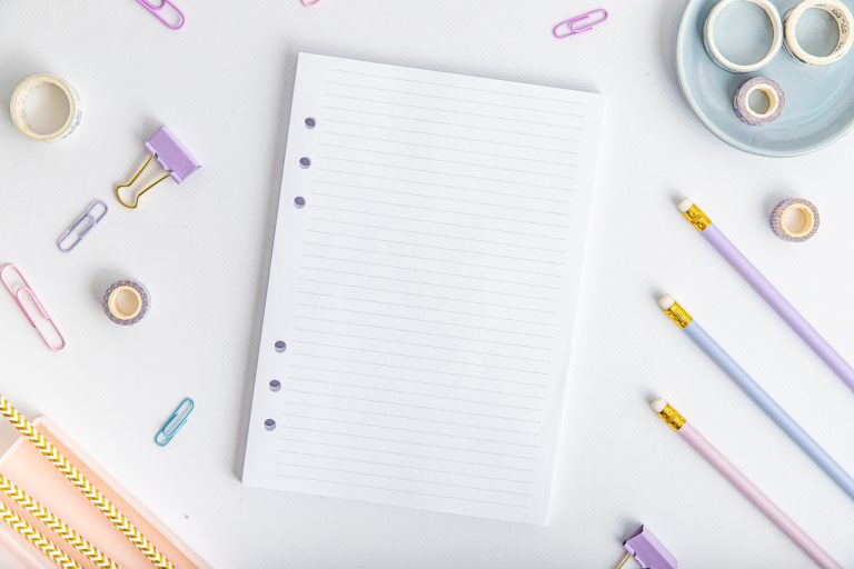 Ringbuch Einlagen A5 – Liniert