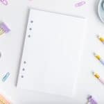 Ringbuch Einlagen A5 – Punktkariert