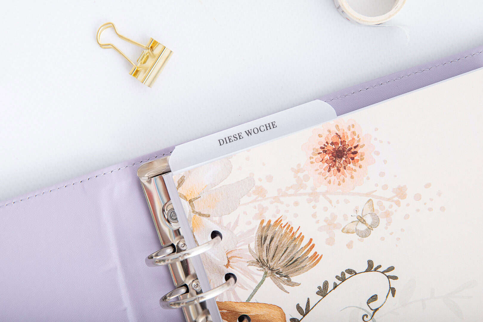 Lesezeichens aus Transparentpapier