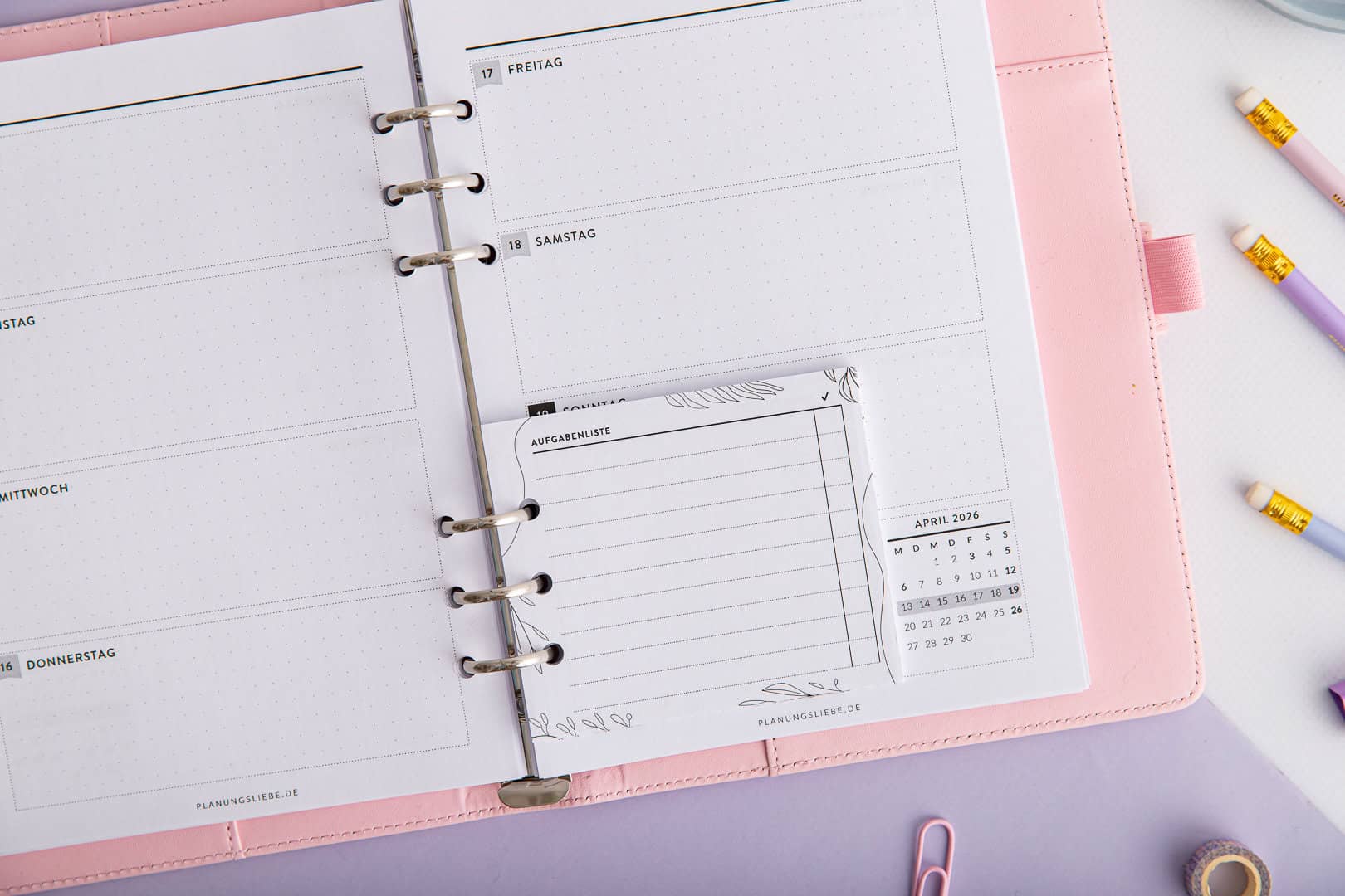 Mini To-Do Liste – Ringplaner Notizblock (2)