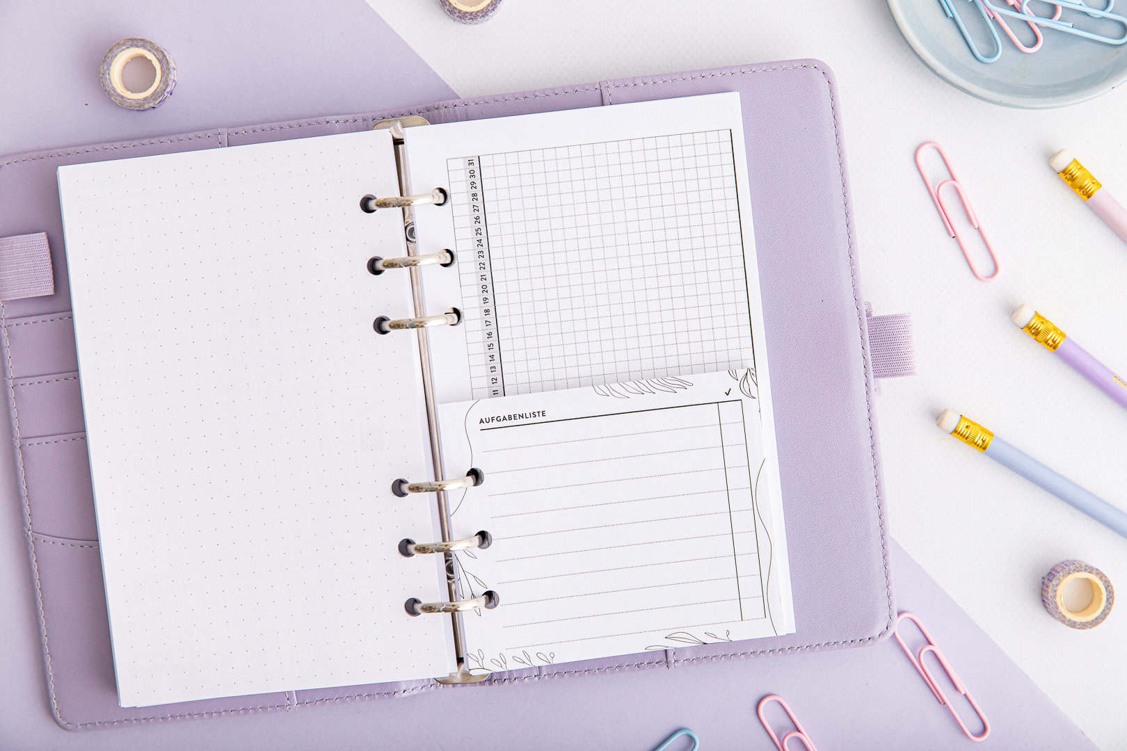 Mini To-Do Liste – Ringplaner Notizblock