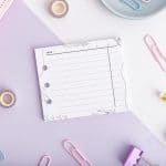 Mini Ziele-Planer – Ringplaner Notizblock