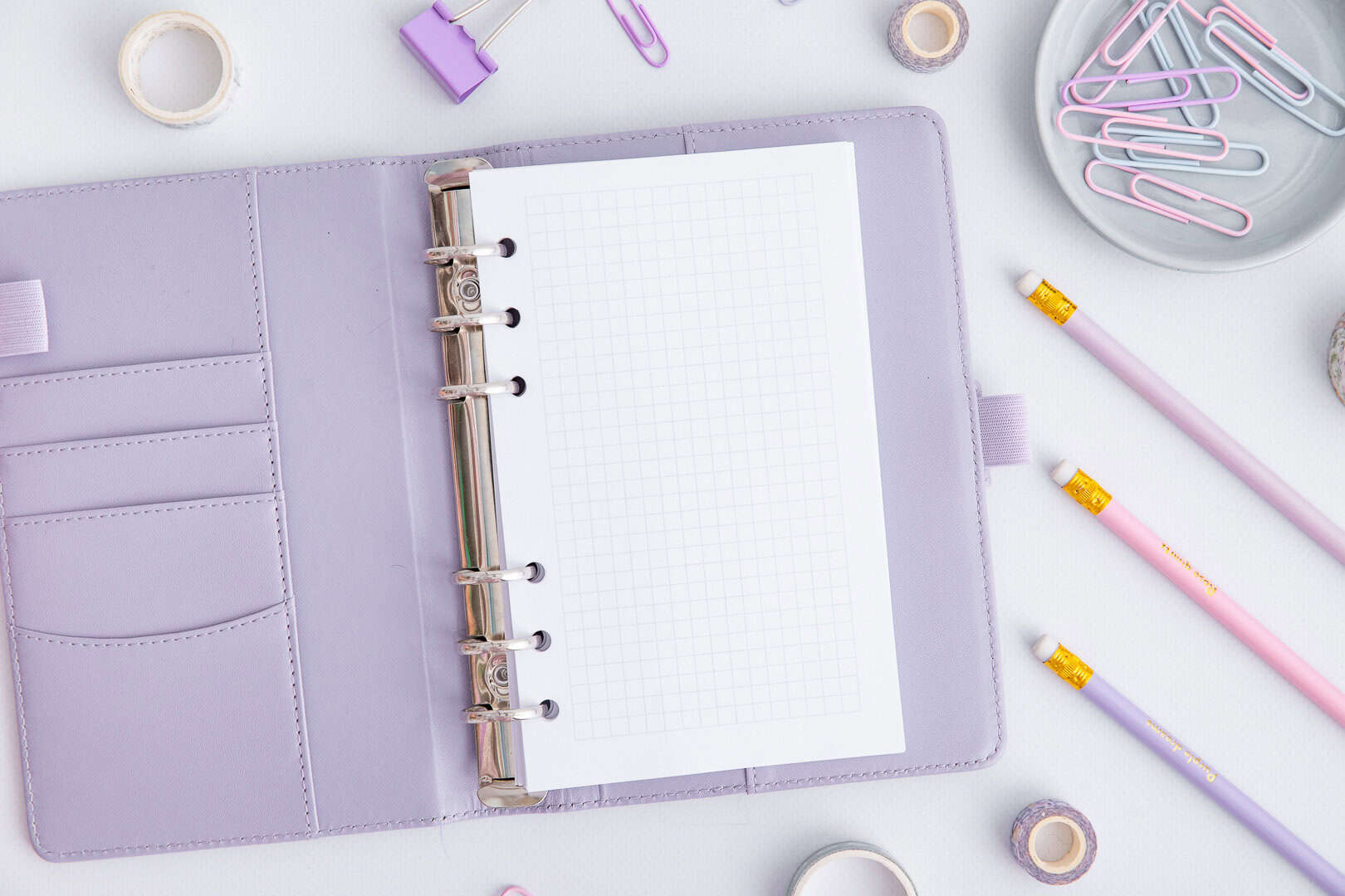 Einlagen A6 - kariert