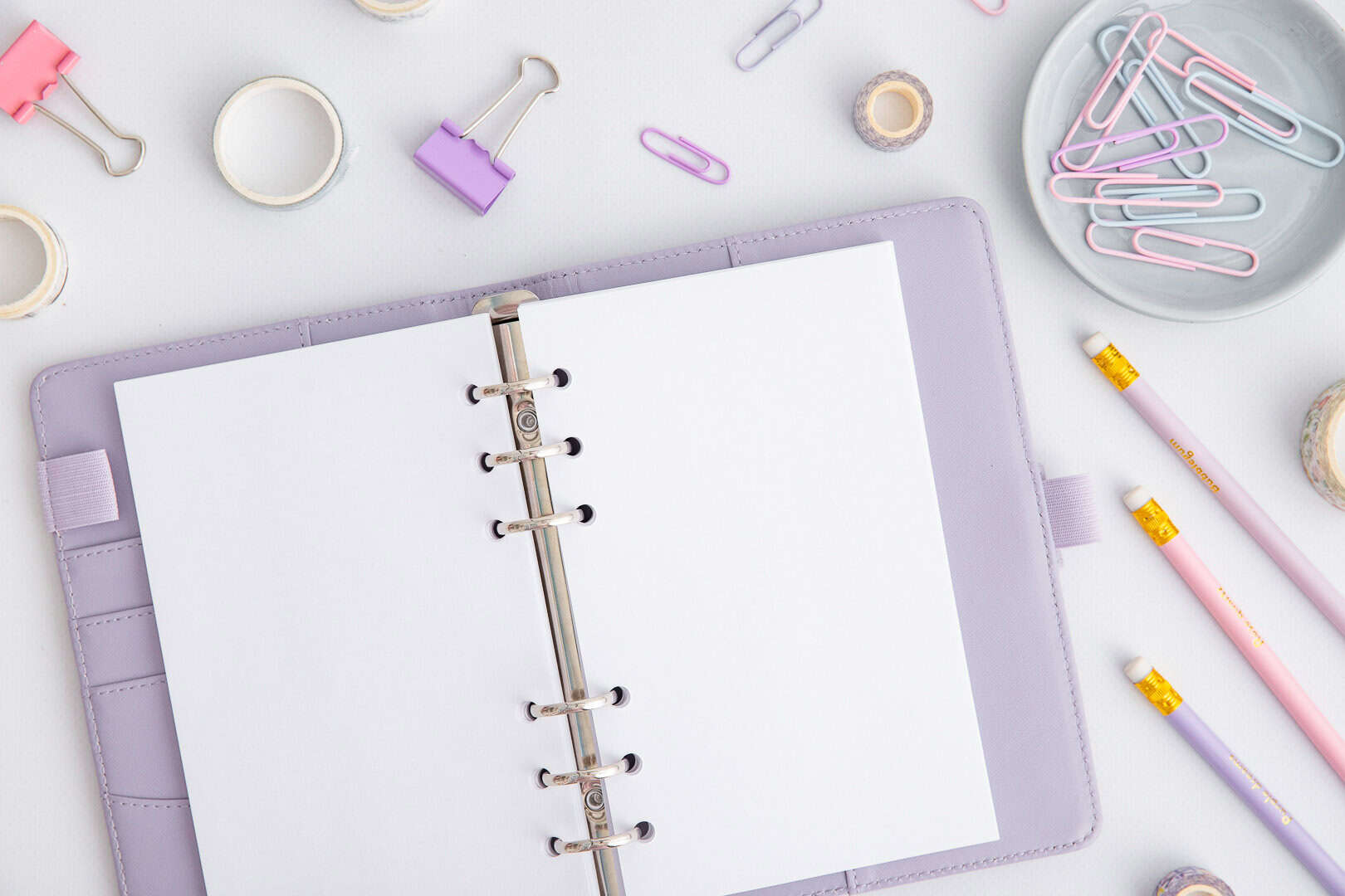 Einlagen A6 Ringbuch | Blanko Seiten