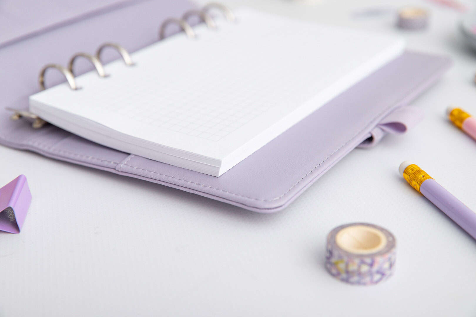 Einlagen A6 | Kariert Papier