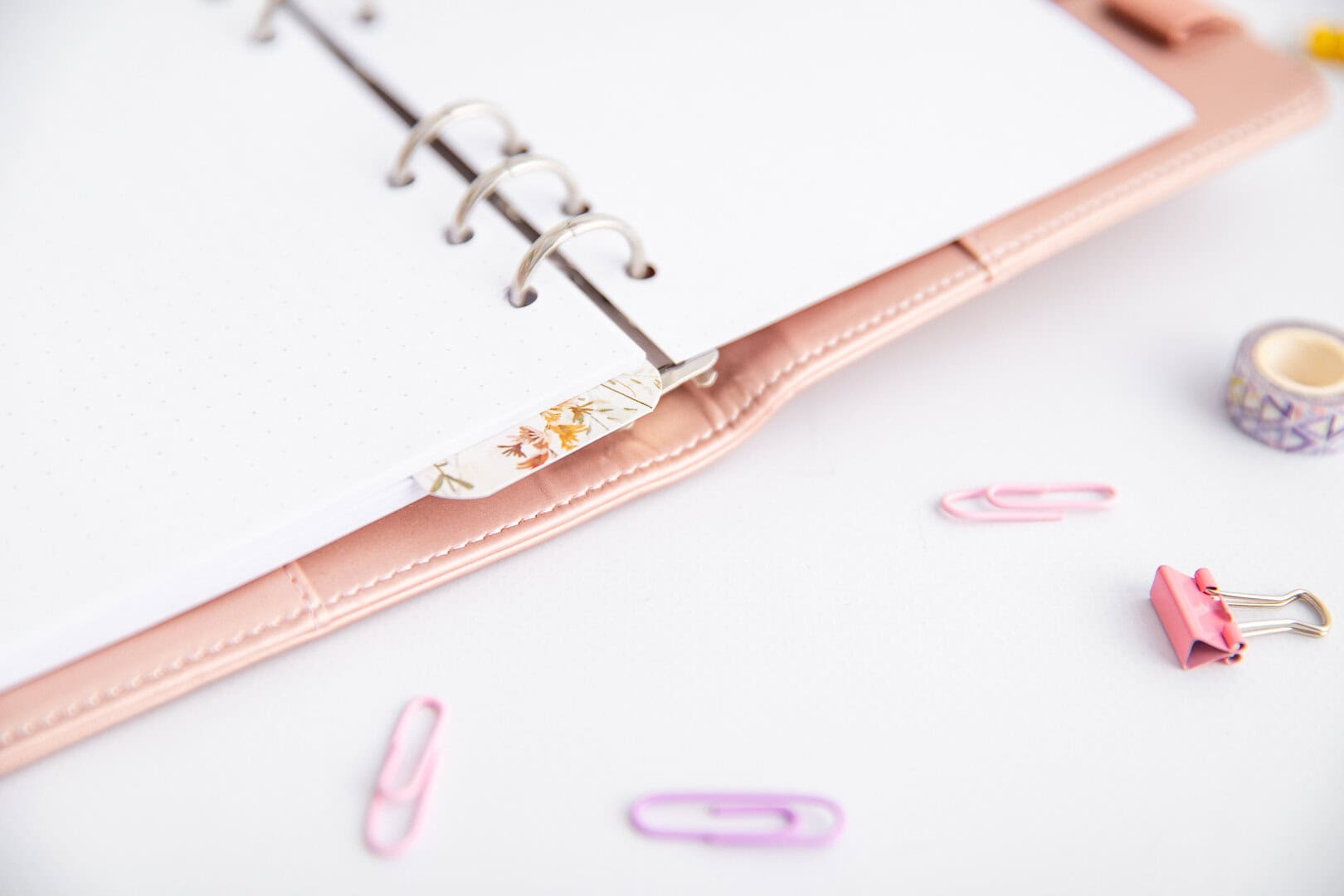 Lesezeichen Im Ringbuchplaner A6 Spätsommerträume