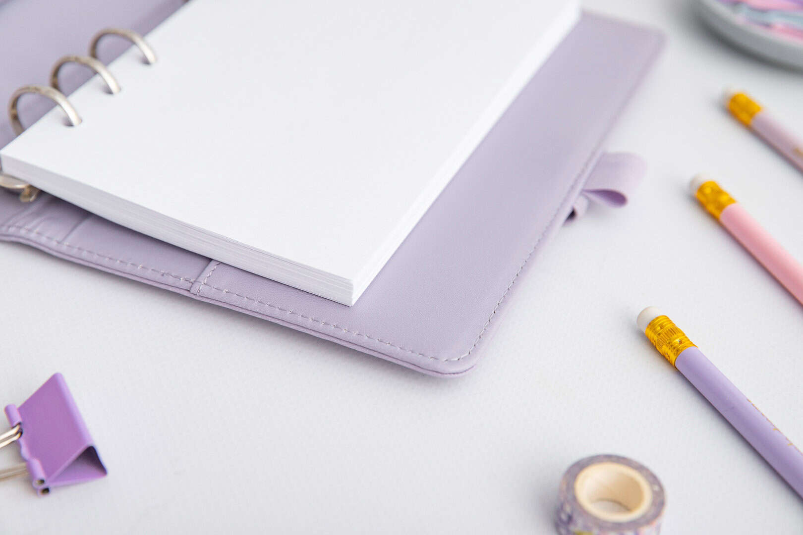 Ringbuch Einlagen A6 Blankoseiten