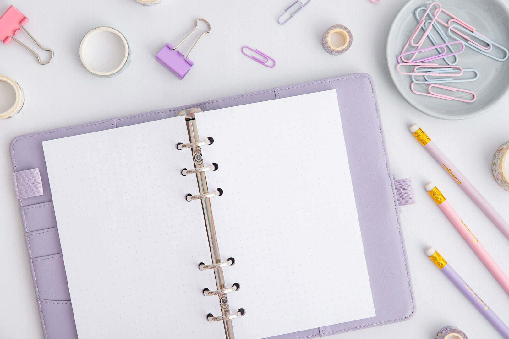 Ringbuch Einlagen A6 - punkte