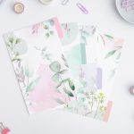 Trennblätter „Greenery” | A6 Ringbuch Register