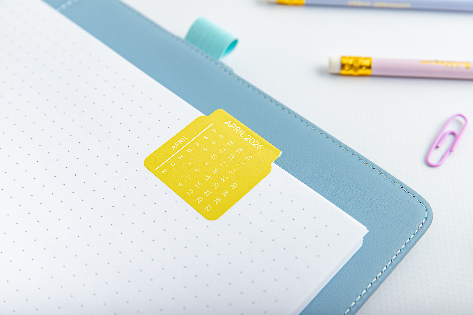 Planner Tabs „Mini-Kalender 2026“ im planner