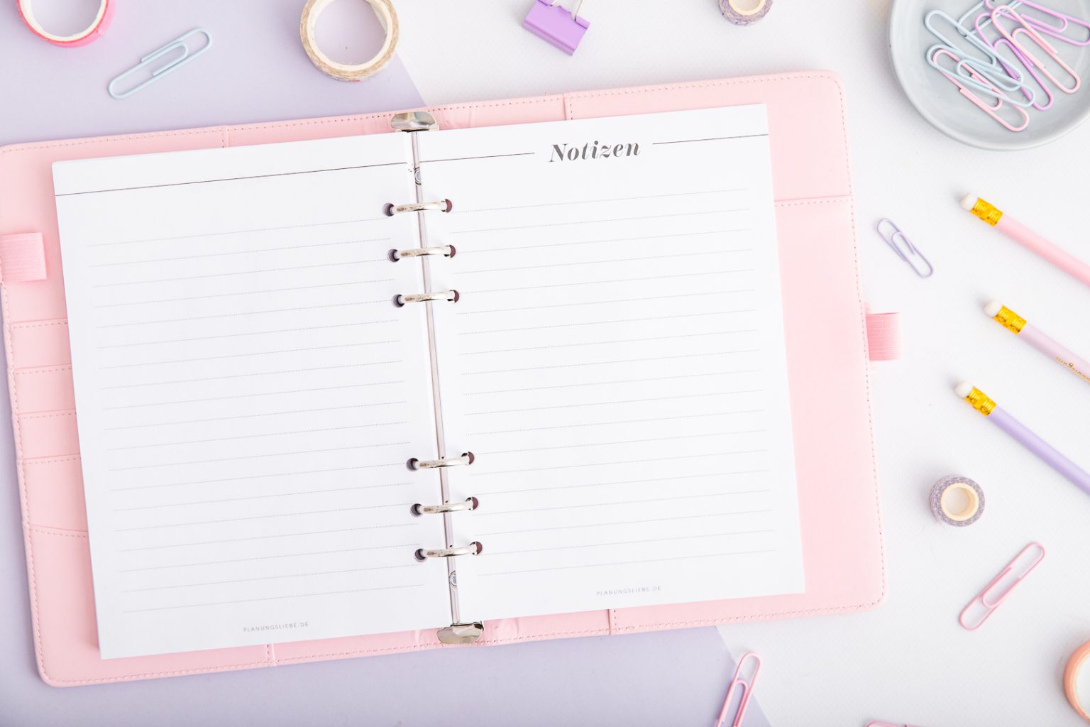 Hochzeitsplaner Ringplaner Einlagen | Notizen