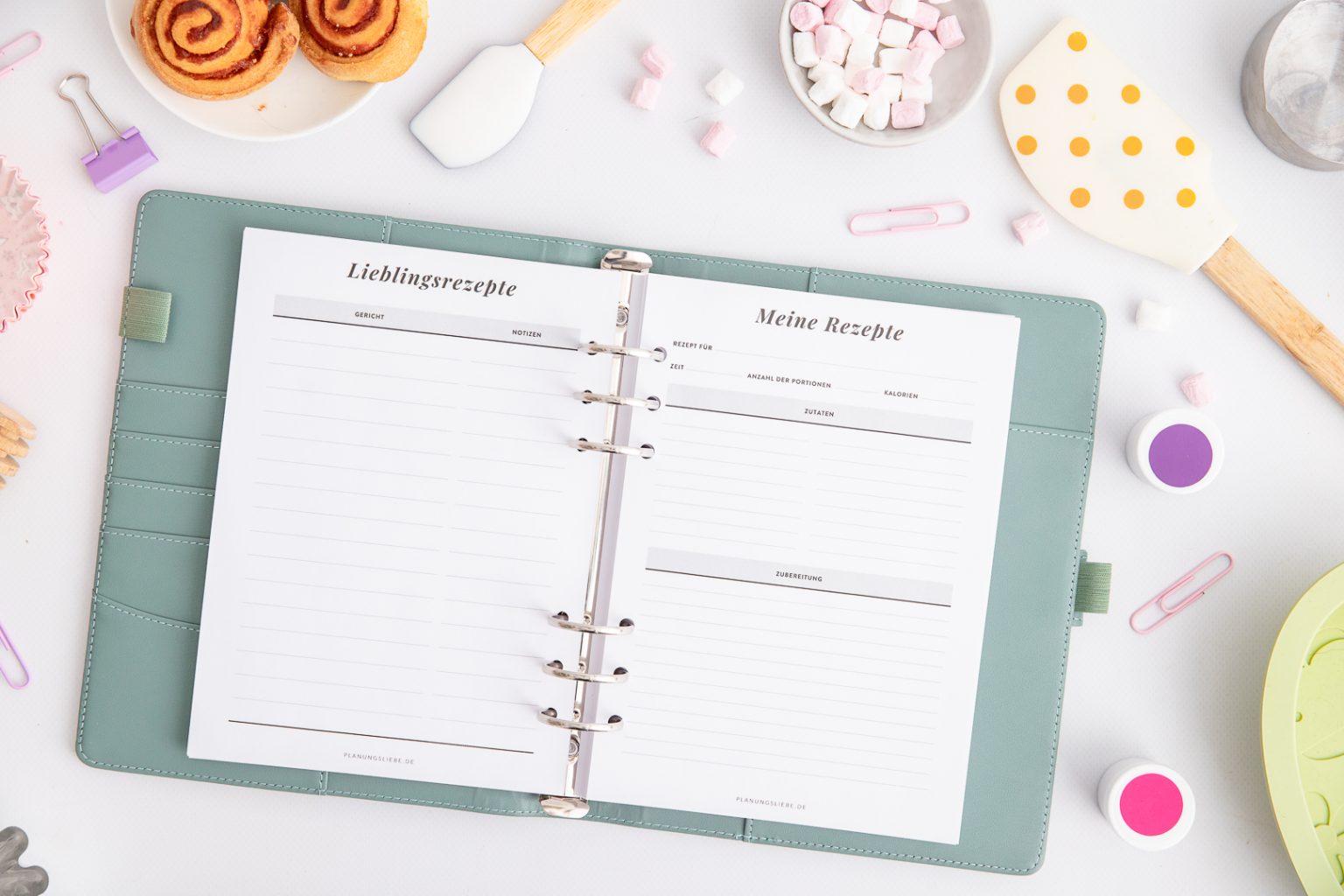 Rezeptbuch Ringplaner Einlagen | Lieblingsrezepte und Meine Rezepte