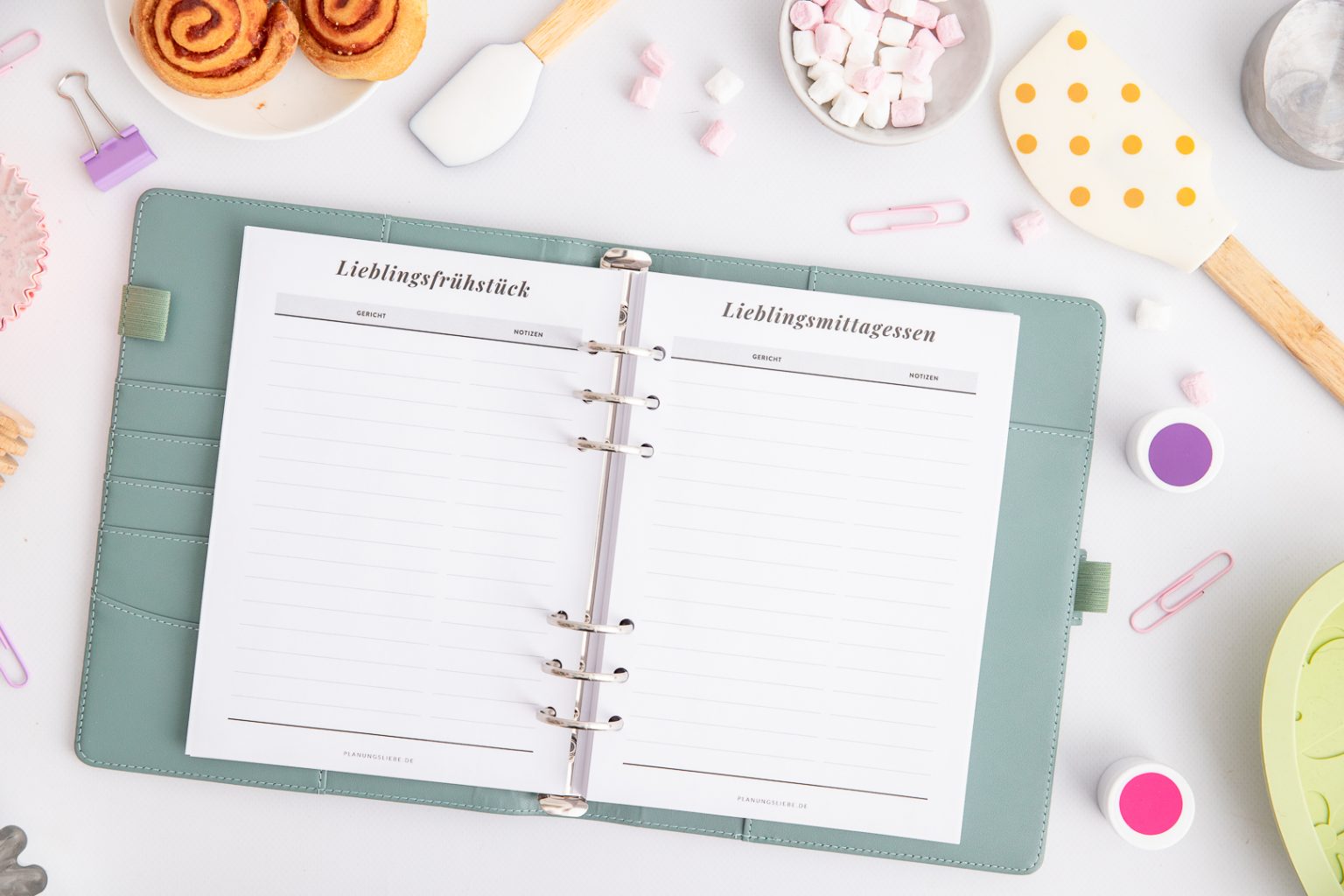 Rezeptbuch Ringbuch Einlagen | Lieblinsfrustuck und Lieblinsmittagesen
