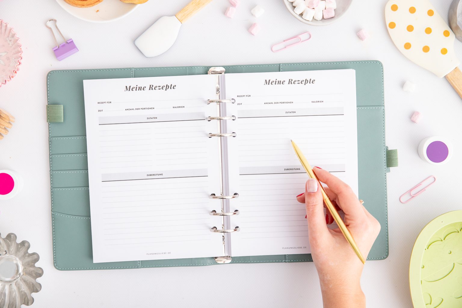 Rezeptbuch Ringbuch Einlagen | Meine Rezepte