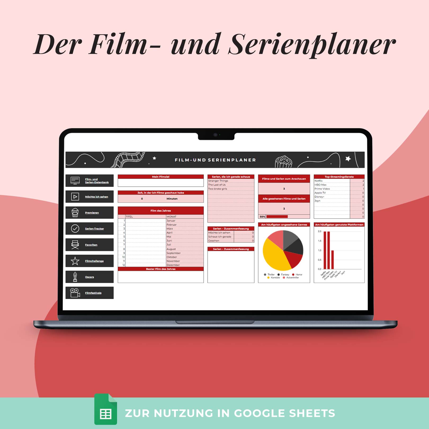 Film-und Serienplanner | Google Sheets