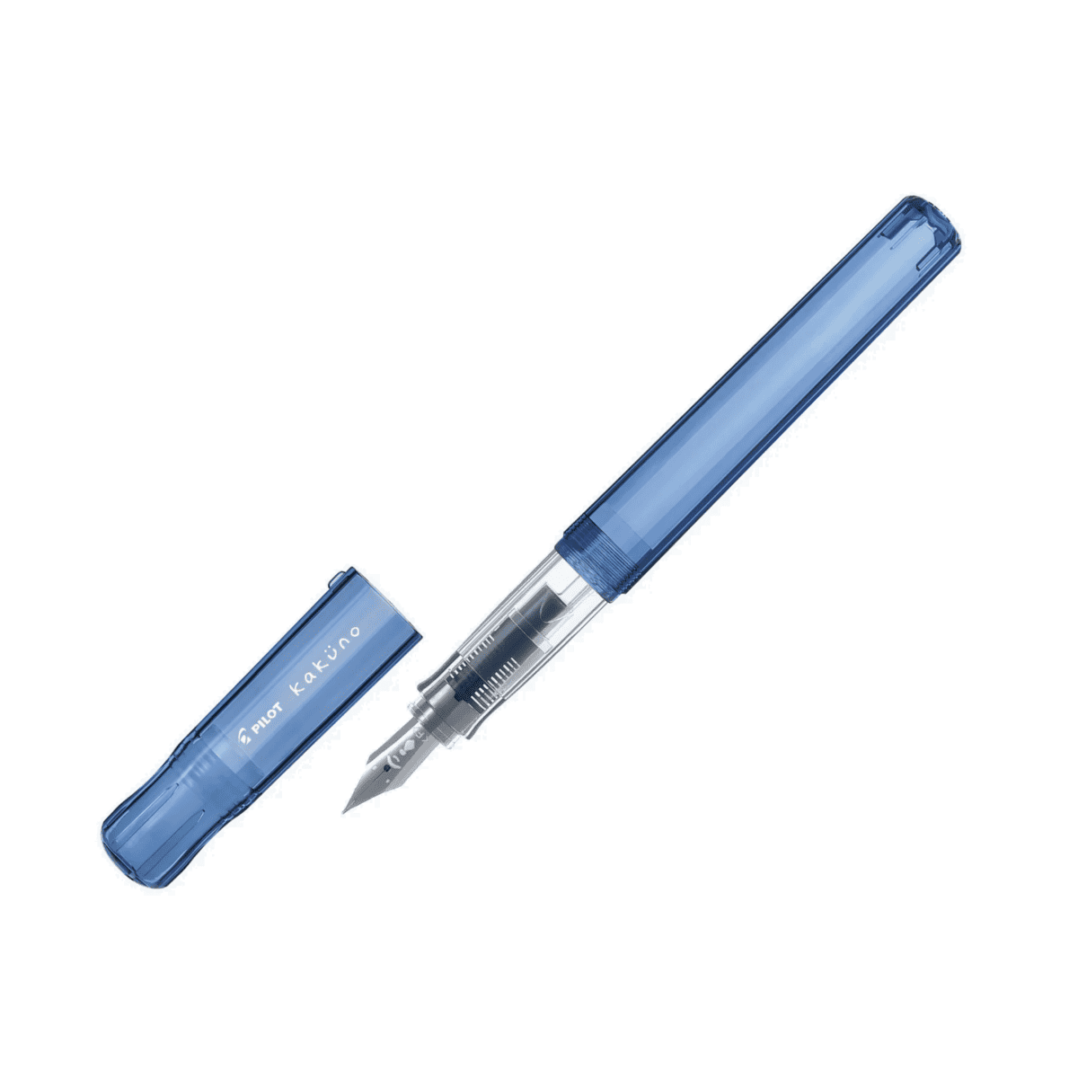 Füllfederhalter Pilot Kakuno Transparent Blau