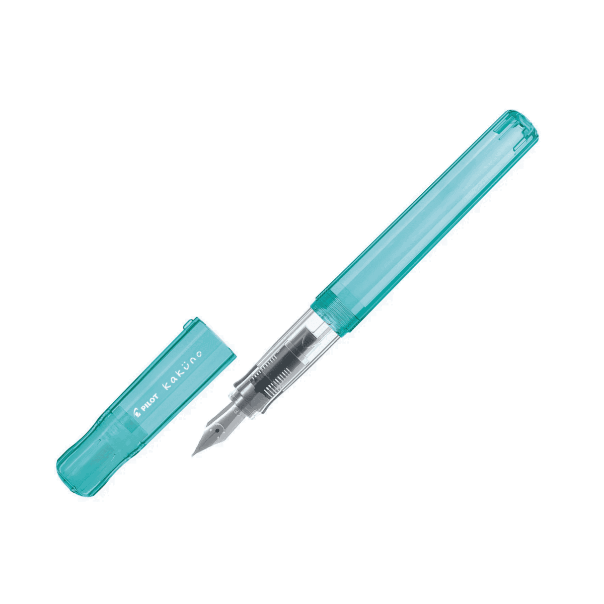 Füllfederhalter Pilot Kakuno Transparent Türkis