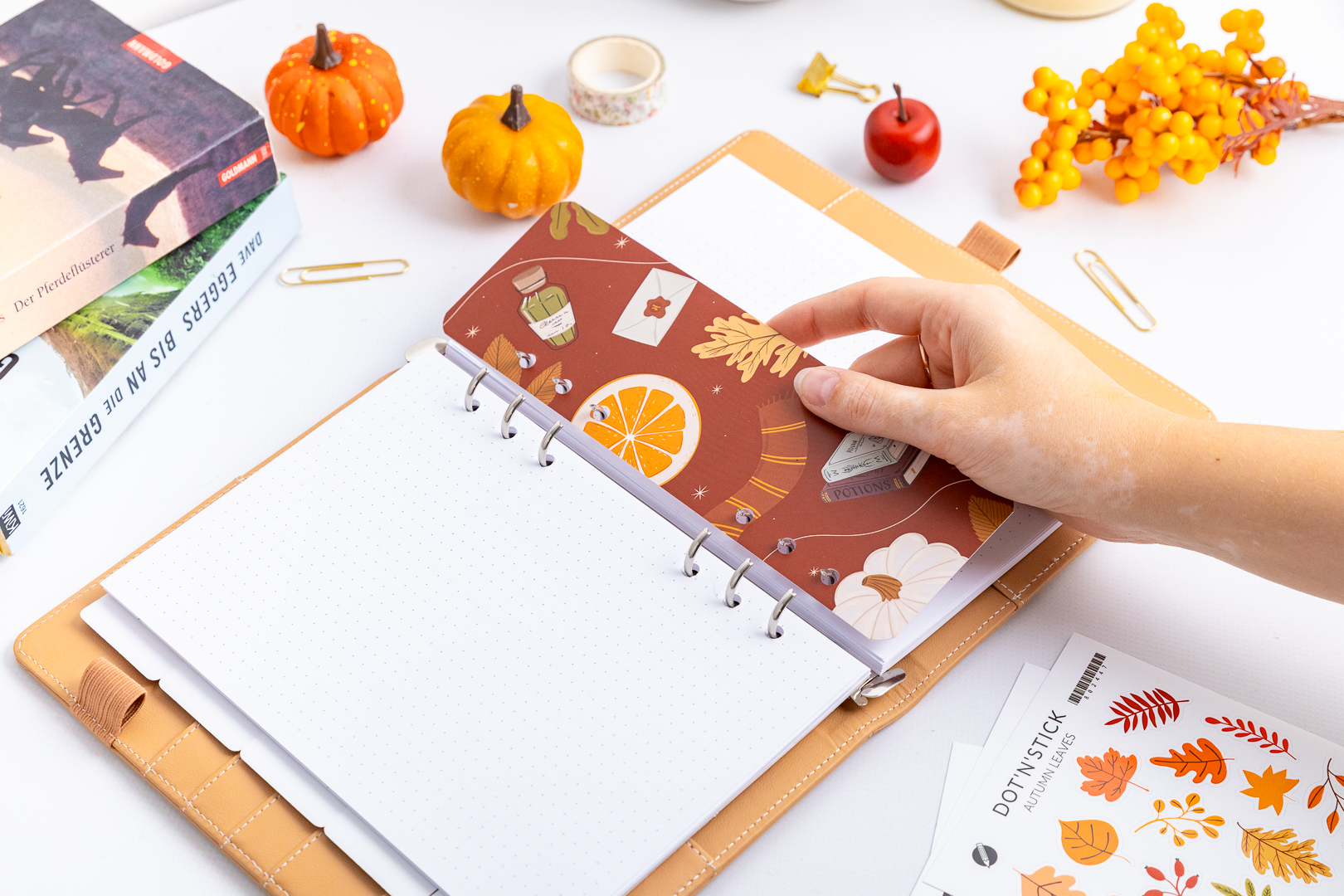 Lesezeichen für Planer | Herbst Feelings