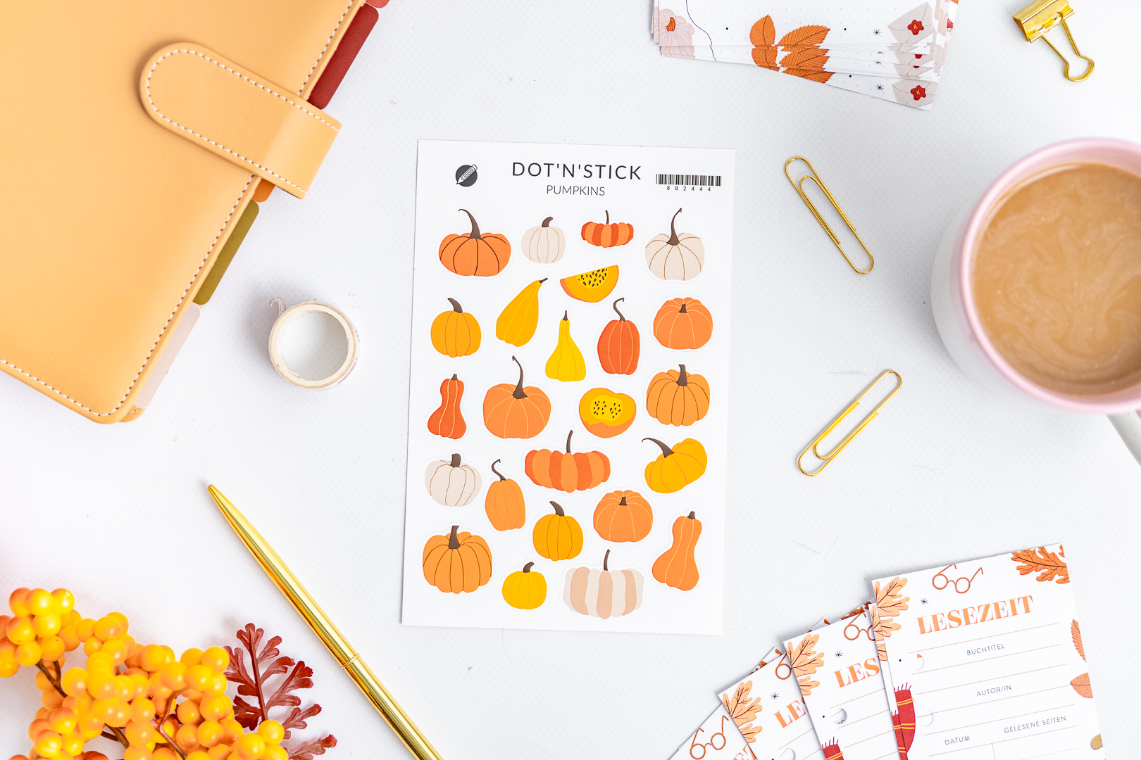 Planer Aufkleber – Pumpkins (2)